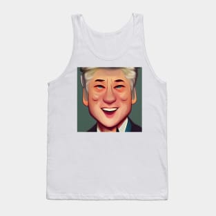 Bill Clinton | Comics Portrait Tank Top